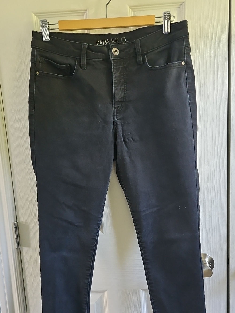 Parasuco Jeans Size 10 Black Color
